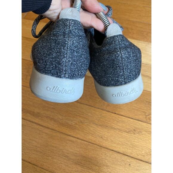 Allbirds wool runners women's dark grey fabric athletic running sneakers sz W10 - Picture 3 of 8